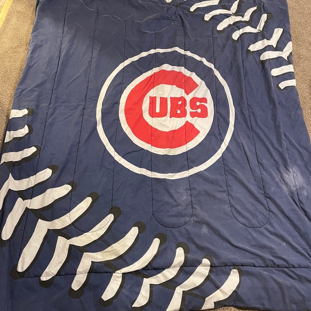 Chicago Cubs MLB twin comforter